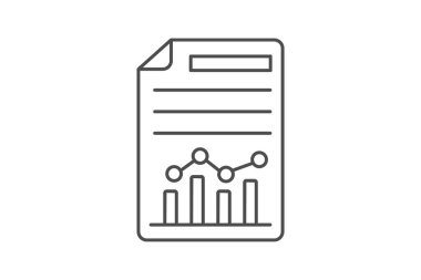 İnce çizgi simgesi, vektör, piksel mükemmel, illüstratör dosyası