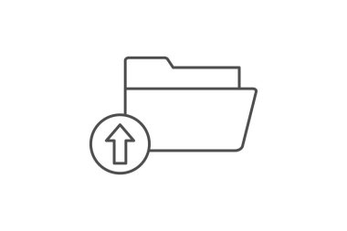 Dizin İnce çizgi simgesi, vektör, piksel mükemmel, illüstratör dosyası yükle