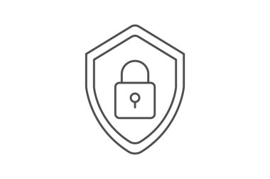 İnce çizgi simgesi, vektör, piksel mükemmel, illüstratör dosyası