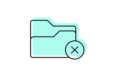 Dizin renk gölge inceltici simge, vektör, piksel mükemmel, illüstratör dosyasını sil