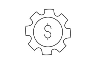 Ödeme İntegrasyon İnce Çizgisi simgesi, vektör, piksel mükemmel, illüstratör dosyası