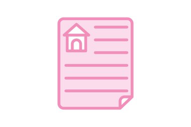 Özellik kağıdı duotone çizgi simgesi, vektör, piksel mükemmel, illüstratör dosyası