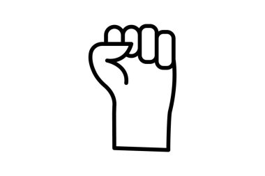 Kişisel Yetkilendirme satır simgesi, vektör, piksel mükemmel, illüstratör dosyası