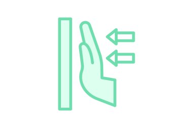 İkili satır simgesi, vektör, piksel mükemmel, illüstratör dosyası