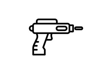 Oyun satırı simgesi, vektör, piksel mükemmel, illüstratör dosyası çekiliyor