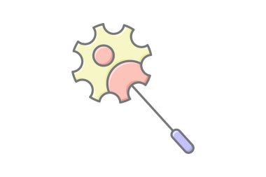 Tedarikçi Yönetimi çizgi simgesi, vektör, piksel mükemmel, illüstratör dosyası