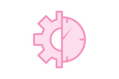 Risk Yönetimi duotone satır simgesi, vektör, piksel mükemmel, illüstratör dosyası