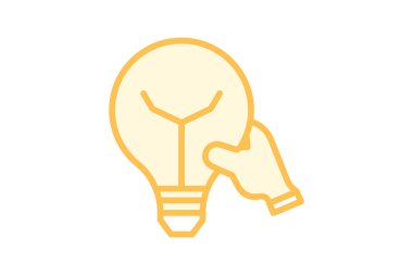 Tesis Yönetimi duotone satır simgesi, vektör, piksel mükemmel, illüstratör dosyası