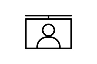 Tahta Buluşma Çizgisi simgesi, vektör, piksel mükemmel, illüstratör dosyası