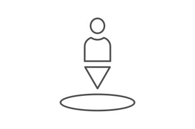 Liderlik İnce Çizgisi simgesi, vektör, piksel mükemmel, illüstratör dosyası toplanıyor