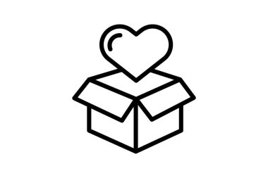 Gönüllü Deneyim satırı simgesi, vektör, piksel mükemmel, illüstratör dosyası