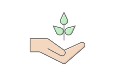 Gönüllü Rozet çizgi simgesi, vektör, piksel mükemmel, illüstratör dosyası