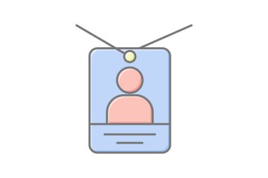 Gönüllü Ruh doğrusal renk simgesi, vektör, piksel mükemmel, illüstratör dosyası