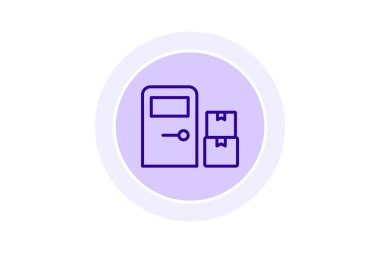 vektör pil simgesi, güç düğmesi