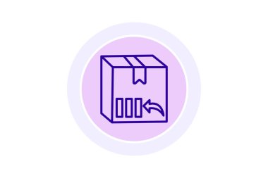 Kolay Dönüş simgesi, geri dönüş, iade politikası, müşteri, geri ödeme, düzenlenebilir vektör, piksel mükemmel, illüstratör ai dosyası