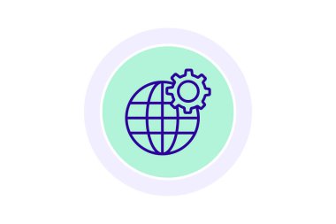 Genel Yapılandırma simgesi, yapılandırma, ayarlar, kurulum, seçenekler, düzenlenebilir vektör, piksel mükemmel, illüstratör ai dosyası