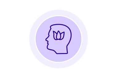 Farkındalık çemberi simgesi, vektör, piksel mükemmel, illüstratör dosyası