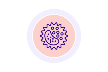 Yumurta simgesi vektör illüstrasyonu