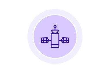 Keşif çizgisi simgesi, vektör, piksel mükemmel, illüstratör dosyası