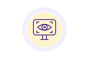 seo modern simgesinin vektör illüstrasyonu