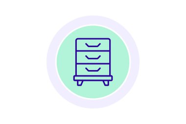 Dosya Kabine satırı simgesi, vektör, piksel mükemmel, illüstratör dosyası