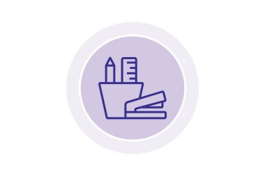 kalem simgesi vektör illüstrasyonu