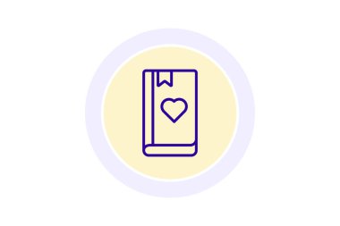 Annelik Kitabı simgesi, kitap, anne, ebeveynlik, kılavuz satırı simgesi, düzenlenebilir vektör simgesi, piksel mükemmel, illüstratör ai dosyası