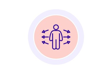 Lider İnfluencer simgesi, etkili, lider, lider, lider, rol model çizgisi simgesi, düzenlenebilir vektör simgesi, piksel mükemmel, illüstratör ai dosyası