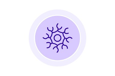 Sinir hattı simgesi, vektör, piksel mükemmel, illüstratör dosyası