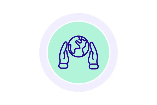 Çevresel Etki simgesi, etki, çevre, etki, sonuç çizgisi simgesi, düzenlenebilir vektör simgesi, piksel mükemmel, illüstratör ai dosyası