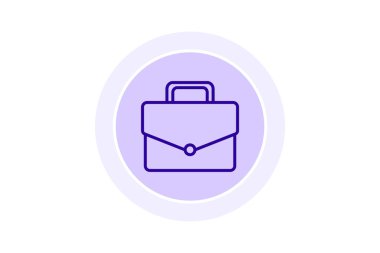 Evrak çantası simgesi, çanta, iş, iş, profesyonel satır simgesi, düzenlenebilir vektör simgesi, piksel mükemmel, illüstratör ai dosyası