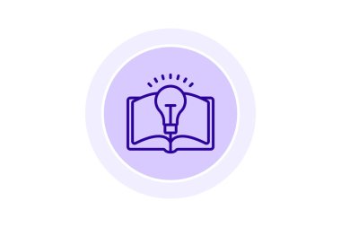 Yaratıcı öğrenme simgesi, öğrenme, okul, malzeme, elde etme satırı simgesi, düzenlenebilir vektör simgesi, piksel mükemmel, illüstratör ai dosyası