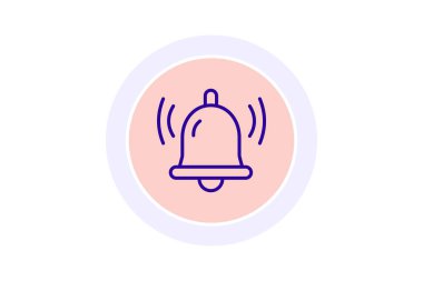 Siber Alarm simgesi, alarm, güvenlik, koruma, dijital çizgi simgesi, düzenlenebilir vektör simgesi, piksel mükemmel, illüstratör ai dosyası