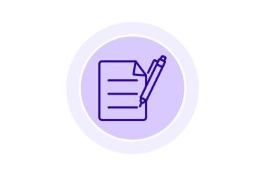 İçerik Oluşturma simgesi, içerik oluşturma simgesi, içerik oluşturma illüstrasyonu, içerik oluşturma konsepti, düzenlenebilir vektör, piksel mükemmel, illüstratör ai dosyası