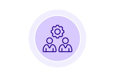 İş Takımı simgesi, takım, şirket, grup, iş gücü, düzenlenebilir vektör, piksel mükemmel, illüstratör ai dosyası