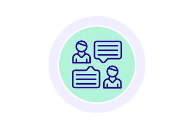 Profesyonel İletişim simgesi, iletişim, iş, mesaj, e- posta, düzenlenebilir vektör, piksel mükemmel, illüstratör ai dosyası