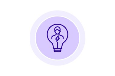 Enerji Kaydetme Girişimi renk çemberi simgesi, vektör, piksel mükemmel, illüstratör dosyası