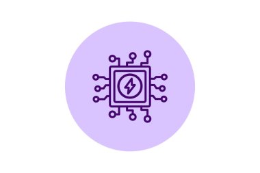 Enerji Kaydetme Sistemi pentaglow, vektör, piksel mükemmel, illüstratör dosyası