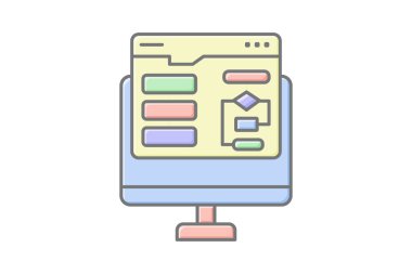 Kişiselleştirme Algoritmaları doğrusal renk simgesi, vektör, piksel mükemmel, illüstratör dosyası