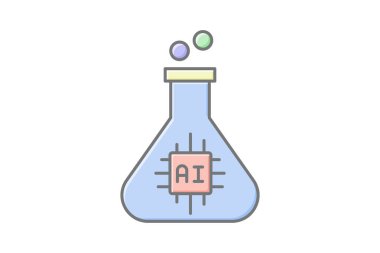 Çizgi renk simgesi, vektör, piksel mükemmel, illüstratör dosyası