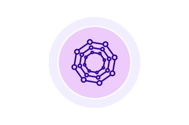 Grafik renk çemberi simgesi, vektör, piksel mükemmel, illüstratör dosyası