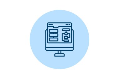 Kişiselleştirme Algoritmaları beşgen, vektör, piksel mükemmel, illüstratör dosyası