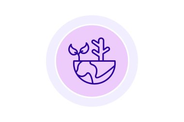 Ai Ekosistem renk çemberi simgesi, vektör, piksel mükemmel, illüstratör dosyası