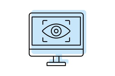 Web sitesi tasarımı ve masaüstü için web simgesi