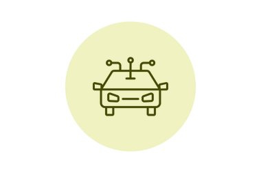 Özerk Sistem beşgeni, vektör, piksel mükemmel, illüstratör dosyası