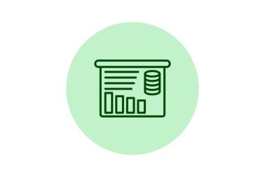 Veri Güçlendirme beşgeni, vektör, piksel mükemmel, illüstratör dosyası