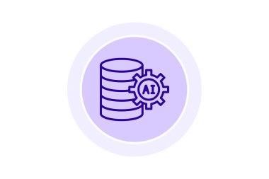 Büyük Veri renk çemberi simgesi, vektör, piksel mükemmel, illüstratör dosyası