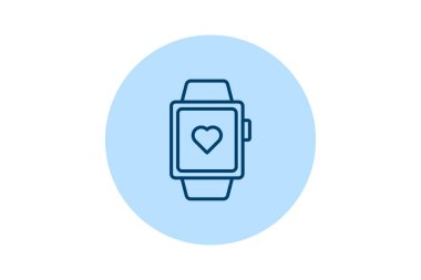 Ai Smart Watch pentaglow, vektör, piksel mükemmel, illüstratör dosyası