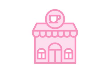 Çay odası simgesi, oda, içecek, konforlu, çay ikonu duotone çizgi simgesi, düzenlenebilir vektör simgesi, piksel mükemmel, illüstratör ai dosyası