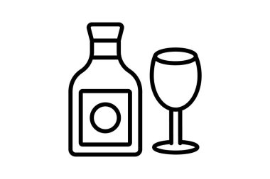 Gıda Kültür Çizgisi simgesi, vektör, piksel mükemmel, illüstratör dosyası